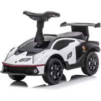 Vrooomy loopauto wit