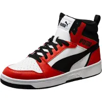 Puma Sneakers hoog 'Rebound V6' rood / zwart / wit