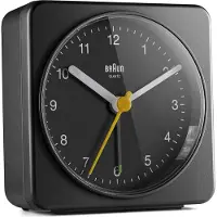 Braun - BC03B - Wekker - Analoog - Quartz - Zwart
