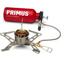 Primus Omnilite Ti W. Bottle & Pouchchild Safe 0.6L Fuel Bottle Brander 0.6L