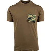 Fostex T-shirt camo pocket coyote M