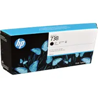 HP Inktcartridge 738 (498N8A) Zwart Hoge capaciteit