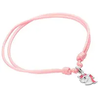 The Jewelry Collection Zilver Gerhodineerde Armband eenhoorn 1800796