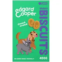 Edgard & Cooper Hondenkoekjes Bravo Biscuits Appel Met Blauwe Bes 400 G