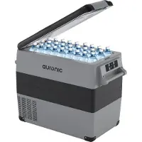 Auronic Elektrische Compressor Koelbox - 49.5L - Autolader 12V - Stopcontact 230V - Grijs