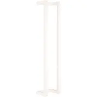 vidaXL Handdoekenrek 23x18x110 cm massief grenenhout wit