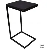 Benoa Banktafel zwart rya set van 2 (set of 2)