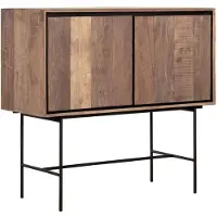 DTP Home Dressoir Metropole Gerecycled Teakhout Naturel Small 100cm
