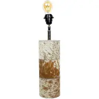 Mars & More lampvoet rond koe bruin 45cm*