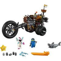 LEGO Movie 2, MetalBeard's Heavy Metal Motor Trike!, Bouwset, vanaf 7 jaar, 461 onderdelen, 765 gram