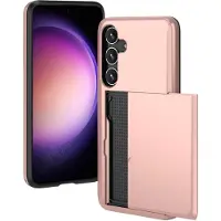 IMoshion Backcover met pasjeshouder voor de Samsung Galaxy S24 Plus - Rosé Goud