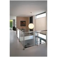 SLV Rotoball 165400 Hanglamp. Energiezuinige lamp. Fitting: E-27. Vermogen: 60 W. Kleur: Wit