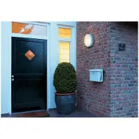 SLV LED Plafondlamp | 1X E14 Max 60W | IP44 Dimbaar Wit | BULAN