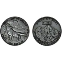 Fanattik Resident Evil Verzamelobject Collectable Coin Currency Limited Edition Zilverkleurig