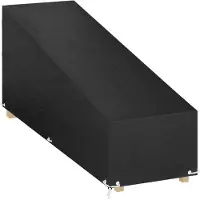 vidaXL Ligbedhoes met 12 oogjes 200x65x35/60 cm polyetheen