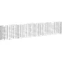 vidaXL Gabion plantenbak verhoogd 540x50x100 cm gegalvaniseerd ijzer
