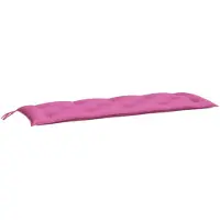 vidaXL Tuinbankkussen 150x50x7 cm oxford stof roze