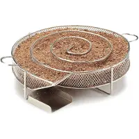 Krumble Barbecue smokerbox - Rond RVS