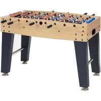 Garlando F-3 Maple Tafelvoetbal - Doorlopende stangen