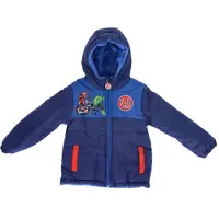 Marvel Avengers winter jas - winter jack - coral fleece - capuchon - jas - jacket - maat 104 cm - 4 jaar