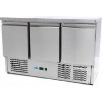 Maxima Koelwerkbank - 400 L - 137 cm - 3 Deuren