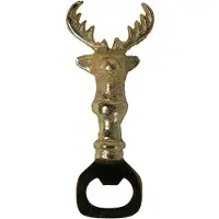 Mars & More flessenopener hert champagne goud