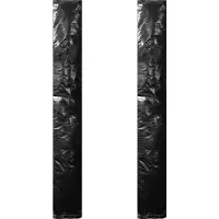 vidaXL Parasolhoezen 2 st met rits 200 cm PE