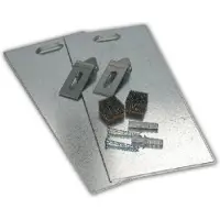 De beer verdekte spiegel bevestiging set tot 0 8m2 max.6kg 320185001