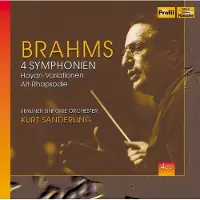OUTHERE Berliner Symphonie Orchester, Kurt Sandeling - Brahms: 4 Symphonies, Alto Rhapsody (4 CD)