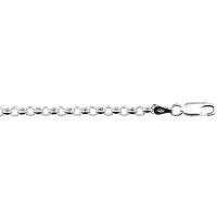 The Jewelry Collection Zilveren Armband jasseron 3 1004701 13 cm