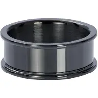 Ixxxi Basisring 8 mm Zwart