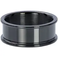 Ixxxi Basisring 8 mm Zwart