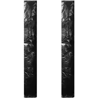 vidaXL Parasolhoezen 2 st met rits 250 cm PE