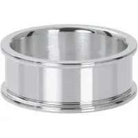 Ixxxi Ringen Base ring 8 mm Zilverkleurig