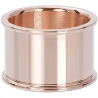 Ixxxi Ringen Base ring 14 mm Roségoudkleurig