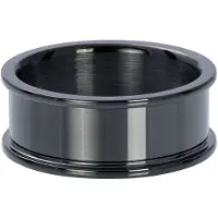 Ixxxi Ringen Base ring 8 mm Zwart