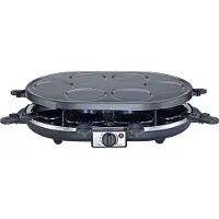 COSYLIFE Raclette 8 Personen + Mini-pannekoeken