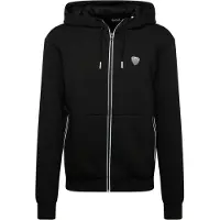 EA7 Sweatvest zwart / wit