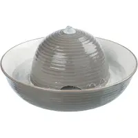Trixie Vital Flow - Drinkfontein - Keramisch - 1,5 liter - Stromend en stilstaand water - Grijs/Wit