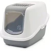 Beeztees Kattenbak Nestor Grijs - Wit