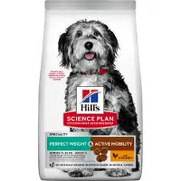 Hill's Pet Nutrition Science Plan Hondenvoer Droog Adult Perfect Weight & Active Mobility Medium Kip 12 kg