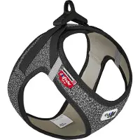 Curli Hondenharnas Air-Mesh Merino Sluiting Zwart XS (XS, Hond), Kraag + Leiband