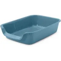 Nobby junior kattenbak blauw 56x39x13 cm