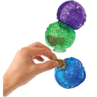 Kong lock-it - 5,5x5,5x5,5 cm 3 st - Honden speelgoed