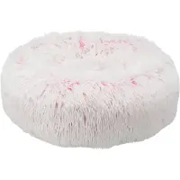Trixie Huisdierenmand Harvey Roze-Wit Rond Pluche