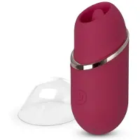 EasyToys Tong Vibrator Met Beschermdop - Roze