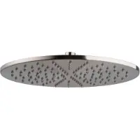 Mueller Brushed luxe hoofddouche geborsteld staal Ø 30cm