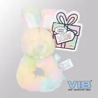 Vib - Rammelaar Konijn Disco (Limited Edition) - Babykleertjes - Baby cadeau - zwangerschap aankondiging - geboorte cadeau