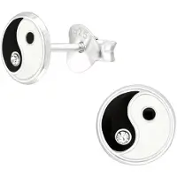 Montebello Ketting Yin Yang M - Unisex - 316L Staal - Chinees Teken - ?30 mm - 50 cm