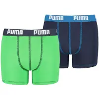 Puma boxershorts set van 2 Multi Jongens Stretchkatoen Effen - maat 122/128